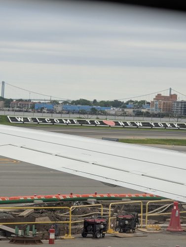Landing at LGA